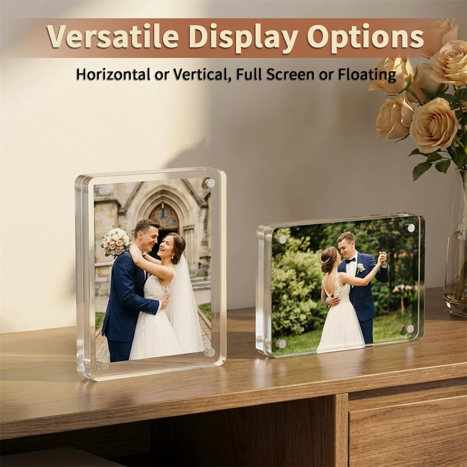 Acryl Magnetischer Fotorahmen  – Photo Acrylic Block Bewertung und Preis